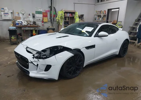 2015 Jaguar F-Type R из США, поврежденный, VIN SAJWA6DA3FMK21267